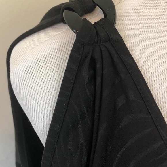 CACHE BLACK COLD SHOULDER MINI DRESS - Picture 3 of 7